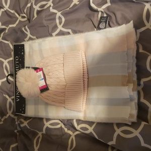 NWT scarf and hat combo